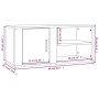 Mueble para TV madera contrachapada gris hormigón 80x31,5x36 cm de vidaXL, Muebles TV - Ref: Foro24-819444, Precio: 41,32 €, ...