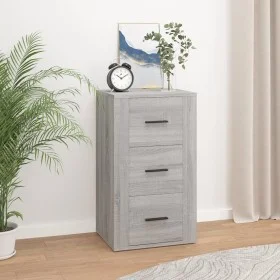 Sonoma graues Sperrholz-Sideboard 40x33x70 cm von vidaXL, Sideboards - Ref: Foro24-819426, Preis: 67,40 €, Rabatt: %