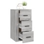 Aparador de madera contrachapada gris Sonoma 40x33x70 cm de vidaXL, Aparadores - Ref: Foro24-819426, Precio: 68,23 €, Descuen...