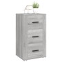 Aparador de madera contrachapada gris Sonoma 40x33x70 cm de vidaXL, Aparadores - Ref: Foro24-819426, Precio: 68,23 €, Descuen...