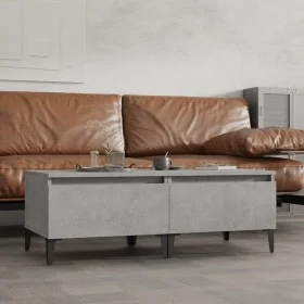 Side tables 2 units concrete gray plywood 50x46x35 cm by vidaXL, Side tables - Ref: Foro24-819525, Price: 66,04 €, Discount: %