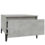 Mesas auxiliares 2 uds contrachapada gris hormigón 50x46x35 cm de vidaXL, Mesas auxiliares - Ref: Foro24-819525, Precio: 66,7...