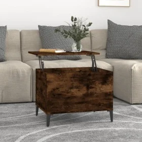 Smoked oak plywood coffee table 60x44.5x45 cm by vidaXL, Coffee table - Ref: Foro24-819577, Price: 63,34 €, Discount: %