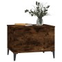 Mesa de centro madera contrachapada roble ahumado 60x44,5x45 cm de vidaXL, Mesas de centro - Ref: Foro24-819577, Precio: 64,2...