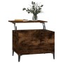 Mesa de centro madera contrachapada roble ahumado 60x44,5x45 cm de vidaXL, Mesas de centro - Ref: Foro24-819577, Precio: 64,2...