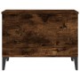 Mesa de centro madera contrachapada roble ahumado 60x44,5x45 cm de vidaXL, Mesas de centro - Ref: Foro24-819577, Precio: 64,2...