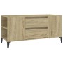 Mueble para TV madera contrachapada roble Sonoma 102x44,5x50 cm de vidaXL, Muebles TV - Ref: Foro24-819607, Precio: 83,60 €, ...
