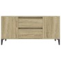 Mueble para TV madera contrachapada roble Sonoma 102x44,5x50 cm de vidaXL, Muebles TV - Ref: Foro24-819607, Precio: 83,60 €, ...