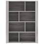 Aparador de madera contrachapada gris Sonoma 80x30x106 cm de vidaXL, Aparadores - Ref: Foro24-819498, Precio: 90,27 €, Descue...