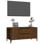 Mueble para TV madera contrachapada marrón roble 102x44,5x50 cm de vidaXL, Muebles TV - Ref: Foro24-819611, Precio: 86,01 €, ...