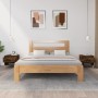 Mesitas de noche 2 uds contrachapada roble ahumado 50x46x50 cm de vidaXL, Mesitas de noche - Ref: Foro24-819543, Precio: 72,6...