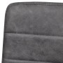 Sillas voladizas de comedor 4 unidades cuero sintético gris de vidaXL, Sillas de comedor - Ref: Foro24-272417, Precio: 360,45...