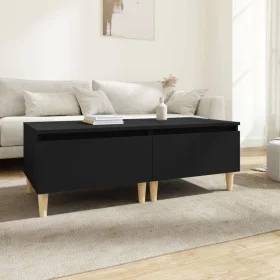 Mesas auxiliares 2 uds madera contrachapada negro 50x46x35 cm de vidaXL, Mesas auxiliares - Ref: Foro24-819503, Precio: 49,22...
