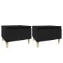 Side tables 2 pcs black plywood 50x46x35 cm by vidaXL, Side tables - Ref: Foro24-819503, Price: 49,22 €, Discount: %