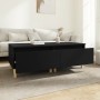 Mesas auxiliares 2 uds madera contrachapada negro 50x46x35 cm de vidaXL, Mesas auxiliares - Ref: Foro24-819503, Precio: 49,22...