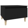 Mesas auxiliares 2 uds madera contrachapada negro 50x46x35 cm de vidaXL, Mesas auxiliares - Ref: Foro24-819503, Precio: 49,22...