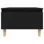 Mesas auxiliares 2 uds madera contrachapada negro 50x46x35 cm de vidaXL, Mesas auxiliares - Ref: Foro24-819503, Precio: 49,22...