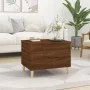 Mesa de centro madera contrachapada roble marrón 60x44,5x45 cm de vidaXL, Mesas de centro - Ref: Foro24-819571, Precio: 65,17...