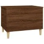 Mesa de centro madera contrachapada roble marrón 60x44,5x45 cm de vidaXL, Mesas de centro - Ref: Foro24-819571, Precio: 65,17...