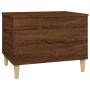 Mesa de centro madera contrachapada roble marrón 60x44,5x45 cm de vidaXL, Mesas de centro - Ref: Foro24-819571, Precio: 68,50...