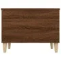 Mesa de centro madera contrachapada roble marrón 60x44,5x45 cm de vidaXL, Mesas de centro - Ref: Foro24-819571, Precio: 65,17...