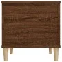 Mesa de centro madera contrachapada roble marrón 60x44,5x45 cm de vidaXL, Mesas de centro - Ref: Foro24-819571, Precio: 65,17...