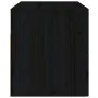 Mesitas de noche de pared 2 uds negro 50x36x40 cm de vidaXL, Taquillas y armarios de almacenamiento - Ref: Foro24-820985, Pre...