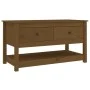 Mesa de centro madera maciza de pino marrón miel 102x49x55 cm de vidaXL, Mesas de centro - Ref: Foro24-820924, Precio: 99,84 ...