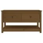 Mesa de centro madera maciza de pino marrón miel 102x49x55 cm de vidaXL, Mesas de centro - Ref: Foro24-820924, Precio: 99,84 ...