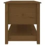 Mesa de centro madera maciza de pino marrón miel 102x49x55 cm de vidaXL, Mesas de centro - Ref: Foro24-820924, Precio: 99,84 ...