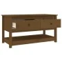 Mesa de centro madera maciza de pino marrón miel 102x49x55 cm de vidaXL, Mesas de centro - Ref: Foro24-820924, Precio: 99,84 ...