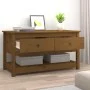 Mesa de centro madera maciza de pino marrón miel 102x49x55 cm de vidaXL, Mesas de centro - Ref: Foro24-820924, Precio: 99,84 ...