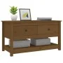 Mesa de centro madera maciza de pino marrón miel 102x49x55 cm de vidaXL, Mesas de centro - Ref: Foro24-820924, Precio: 99,84 ...