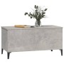 Mesa de centro madera contrachapada gris hormigón 90x44,5x45 cm de vidaXL, Mesas de centro - Ref: Foro24-819592, Precio: 70,9...