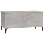 Mesa de centro madera contrachapada gris hormigón 90x44,5x45 cm de vidaXL, Mesas de centro - Ref: Foro24-819592, Precio: 70,9...