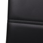 Sillas voladizas de comedor 6 unidades cuero sintético negro de vidaXL, Sillas de comedor - Ref: Foro24-272420, Precio: 356,0...