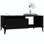 Mesa de centro madera contrachapada negro 90x50x36,5 cm de vidaXL, Mesas de centro - Ref: Foro24-821053, Precio: 57,87 €, Des...