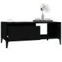 Mesa de centro madera contrachapada negro 90x50x36,5 cm de vidaXL, Mesas de centro - Ref: Foro24-821053, Precio: 57,35 €, Des...