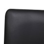 Sillas voladizas de comedor 6 unidades cuero sintético negro de vidaXL, Sillas de comedor - Ref: Foro24-272420, Precio: 356,0...
