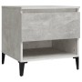 Mesas auxiliares 2 uds contrachapada gris hormigón 50x46x50 cm de vidaXL, Mesas auxiliares - Ref: Foro24-819557, Precio: 89,2...