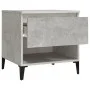 Mesas auxiliares 2 uds contrachapada gris hormigón 50x46x50 cm de vidaXL, Mesas auxiliares - Ref: Foro24-819557, Precio: 88,1...