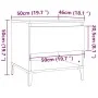 Mesas auxiliares 2 uds contrachapada gris hormigón 50x46x50 cm de vidaXL, Mesas auxiliares - Ref: Foro24-819557, Precio: 88,1...
