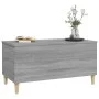 Mesa de centro madera contrachapada gris Sonoma 90x44,5x45 cm de vidaXL, Mesas de centro - Ref: Foro24-819586, Precio: 65,26 ...