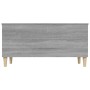 Mesa de centro madera contrachapada gris Sonoma 90x44,5x45 cm de vidaXL, Mesas de centro - Ref: Foro24-819586, Precio: 66,07 ...