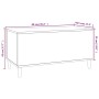 Mesa de centro madera contrachapada gris Sonoma 90x44,5x45 cm de vidaXL, Mesas de centro - Ref: Foro24-819586, Precio: 66,07 ...