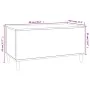 Mesa de centro madera contrachapada gris Sonoma 90x44,5x45 cm de vidaXL, Mesas de centro - Ref: Foro24-819586, Precio: 65,26 ...
