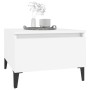 Mesas auxiliares 2 uds madera contrachapada blanco 50x46x35 cm de vidaXL, Mesas auxiliares - Ref: Foro24-819517, Precio: 59,6...
