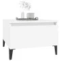 Mesas auxiliares 2 uds madera contrachapada blanco 50x46x35 cm de vidaXL, Mesas auxiliares - Ref: Foro24-819517, Precio: 59,1...