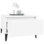 Mesas auxiliares 2 uds madera contrachapada blanco 50x46x35 cm de vidaXL, Mesas auxiliares - Ref: Foro24-819517, Precio: 59,6...
