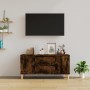Mueble de TV madera contrachapada roble ahumado 102x44,5x50 cm de vidaXL, Muebles TV - Ref: Foro24-819601, Precio: 70,75 €, D...